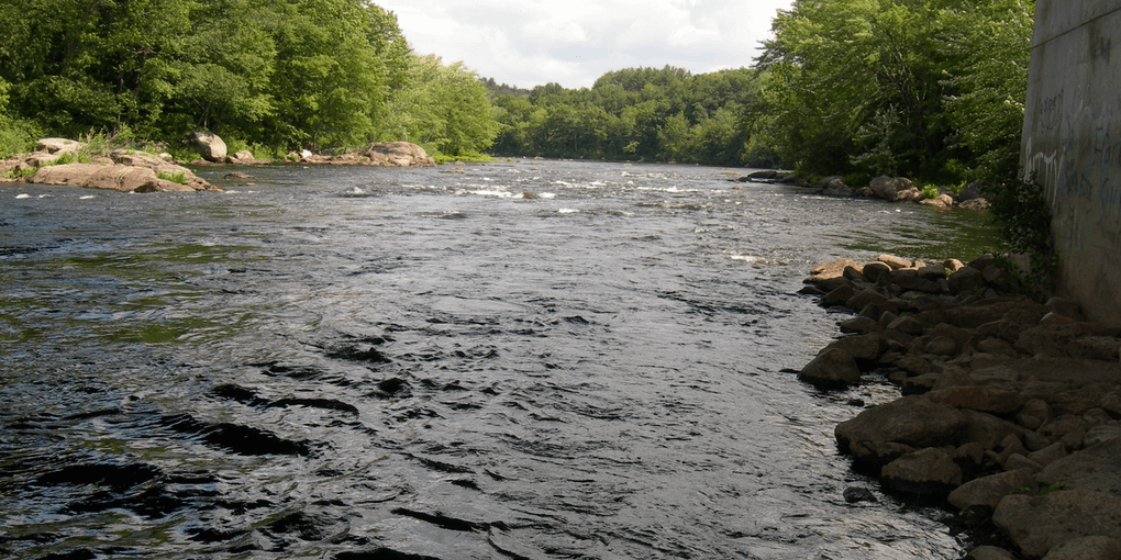 Rippling waters of the Upper Merrimack River